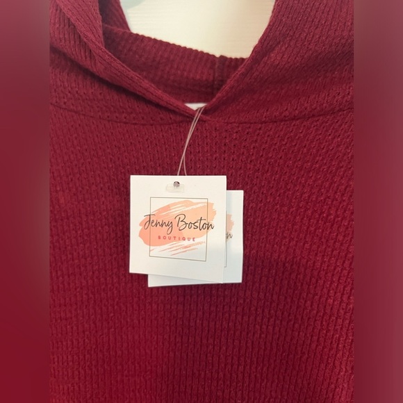 Jenny Boston Hooded Long Sleeve Sweater - Picture 2 of 3